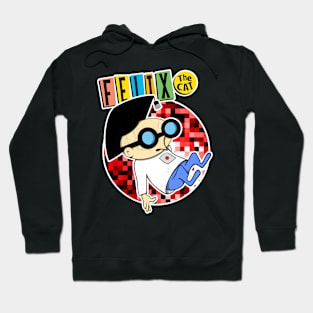 Felix The Cat Cool Retro Hoodie